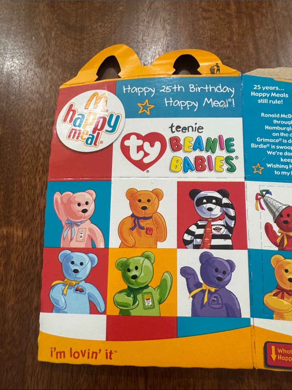2004 New Full Set McDonalds Teenie Beanie collab with original Happy Meal Box - Picture 13 of 14